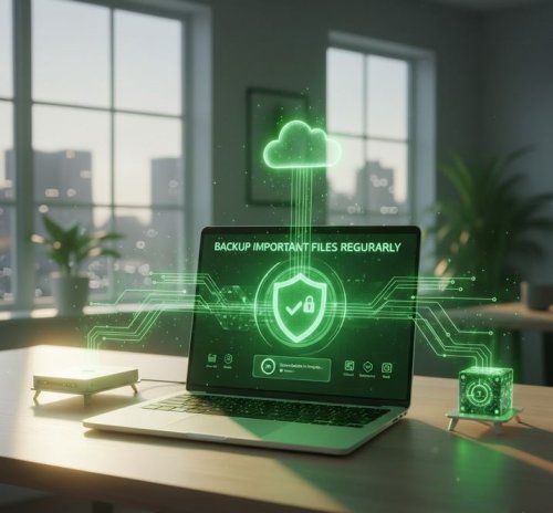 Backup Important Files Regularly: Your Digital Safety Net