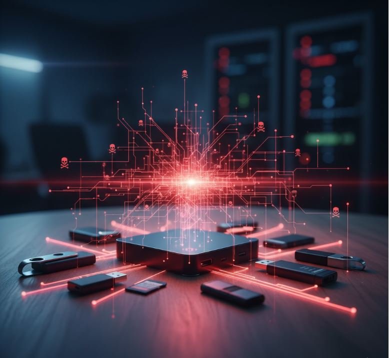 Removable Media Threats: The Hidden Danger of Infected USB Drives and External Storage