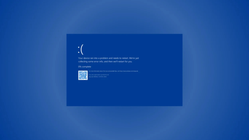 Blue Screen of Death (BSOD): A Critical System Stop Code Meaning Windows Crashed to Prevent Damage