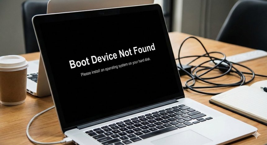 Boot Device Not Found: The PC Cannot Find or Read Your Main Hard Drive